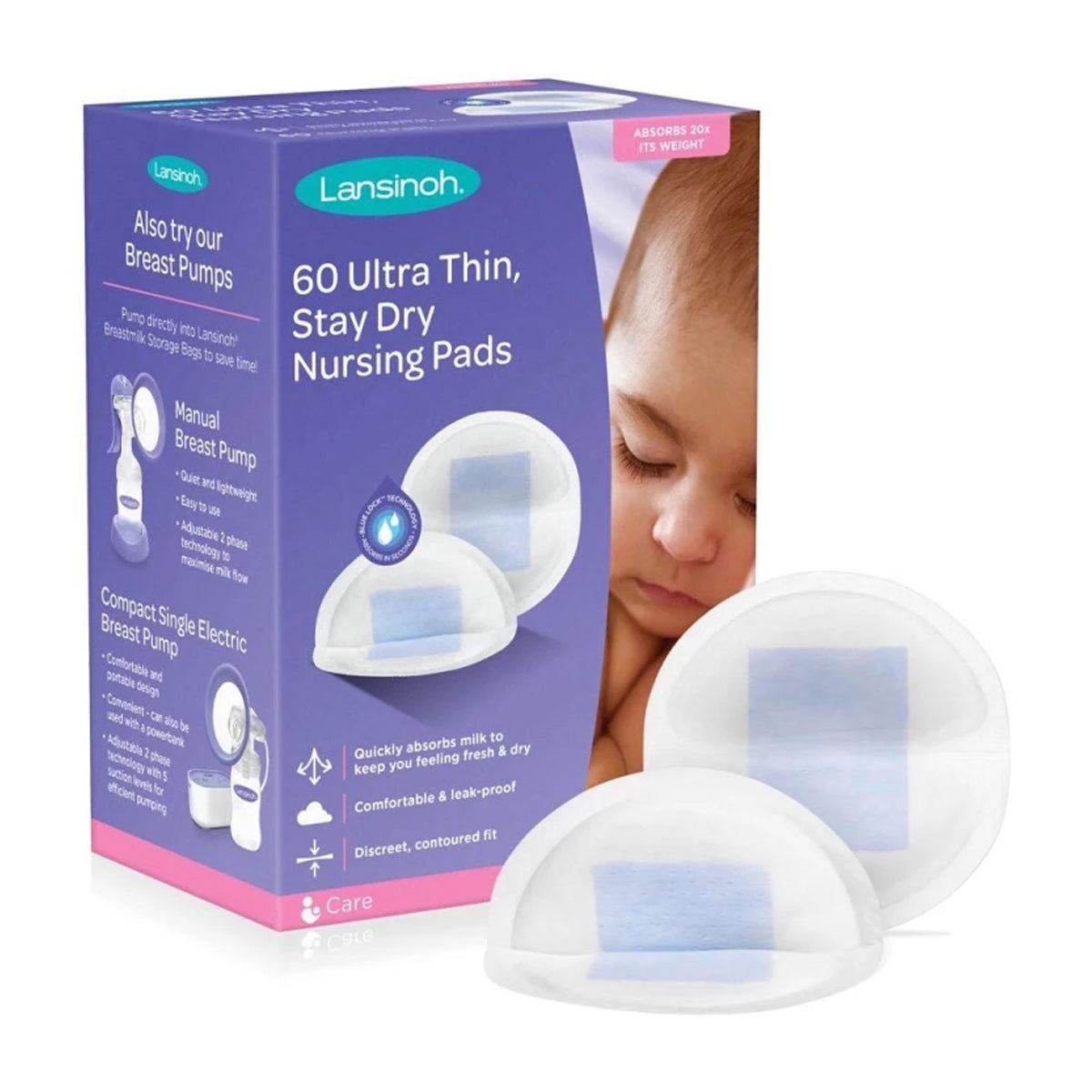 Lansinoh Disposable Breast Pads 60 PCS